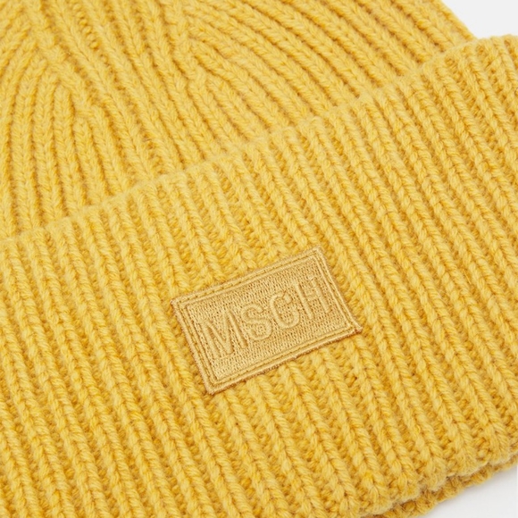 NWT MSCH Moss Copenhagen Wool Blended Kara Badge Beanie / Winter Hats - Picture 5 of 10